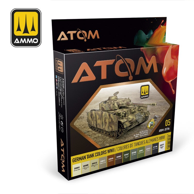 ATOM German Tank Colors WWII