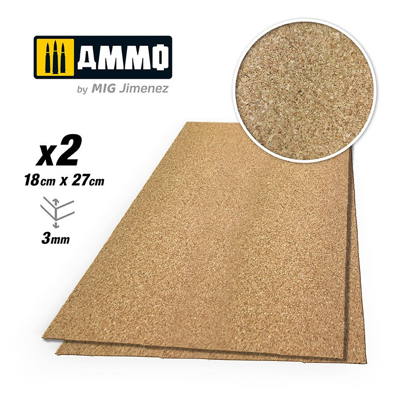 Create Cork GRANO FINO 3 mm – 2 pcs