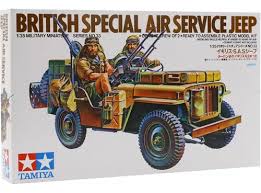 Tamiya Jeep British Special Air Service 35033 Jipe 1/35