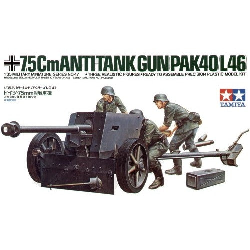 7.5 cm Anti-tank gun (pak40L46) 1:35