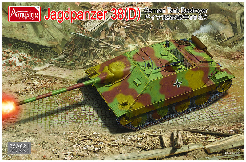 Tanque Jagdpanzer 38D