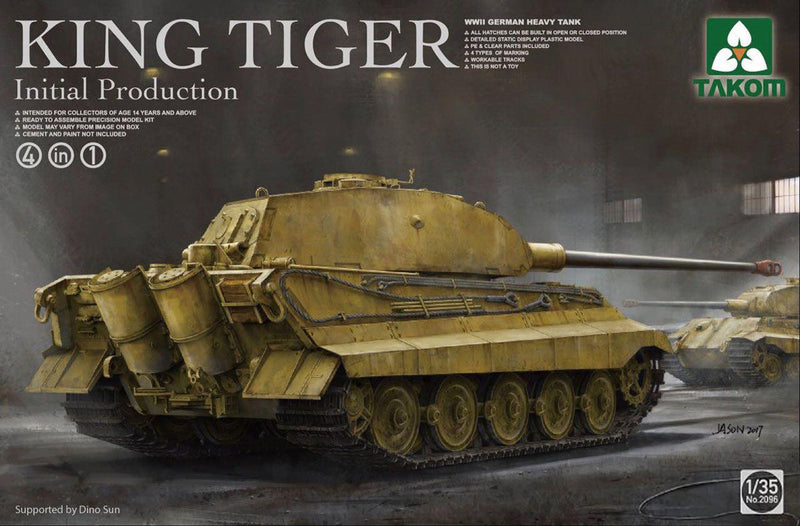 Tanque King Tiger initial