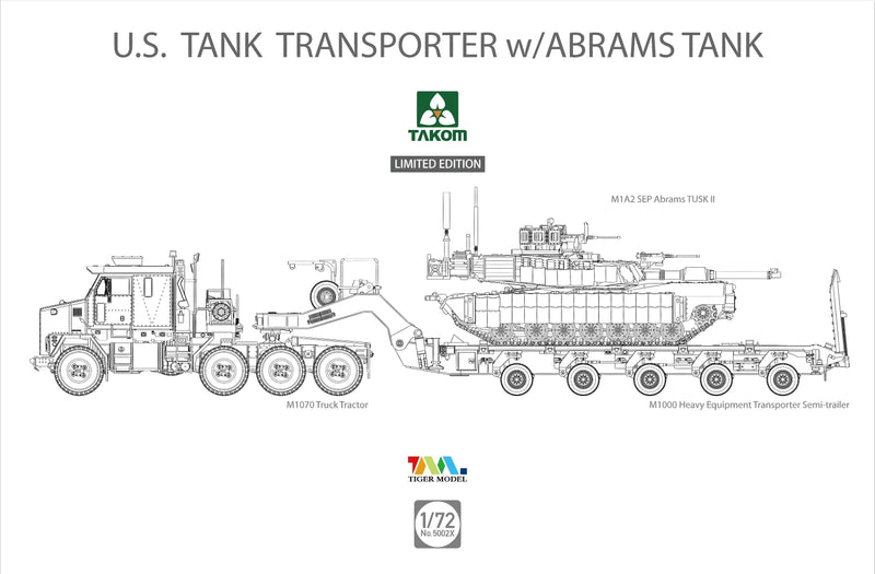 Transporte U.S.M1070&M1000 w/D9R 70t