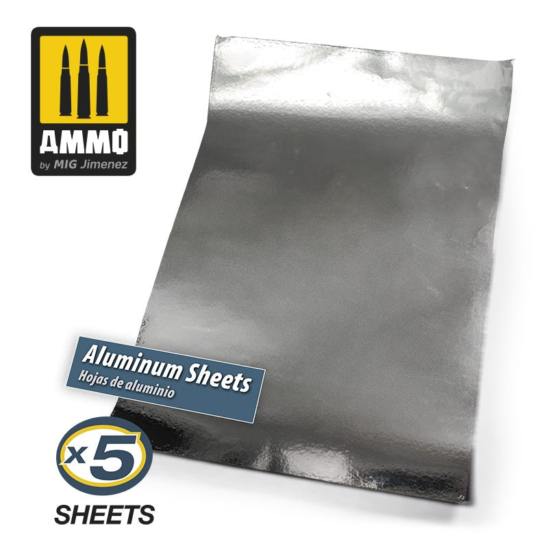 ALUMINIUM SHEETS 280x195 mm